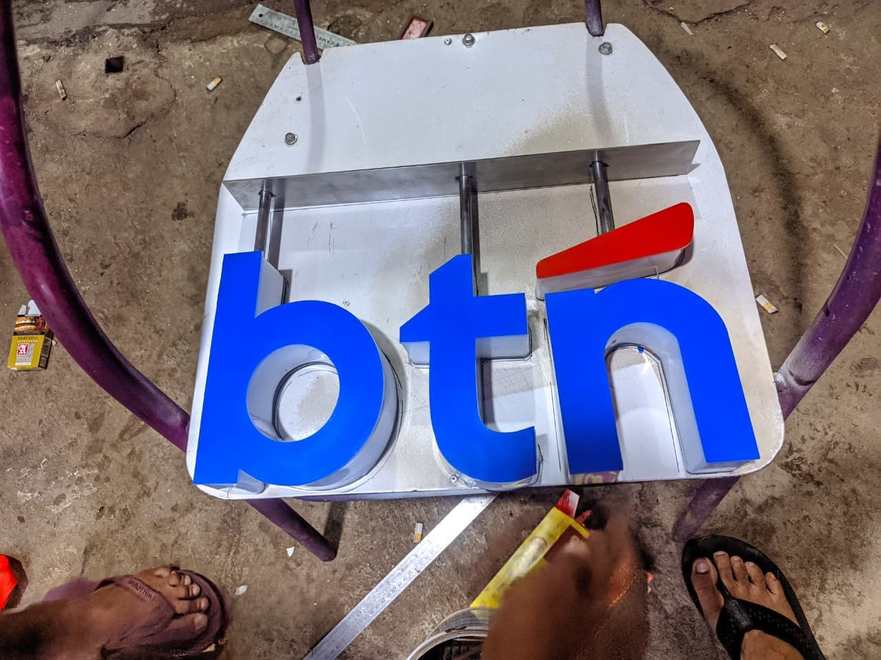 HURUF TIMBUL FULL AKRILIK CUSTOM | Tangerang