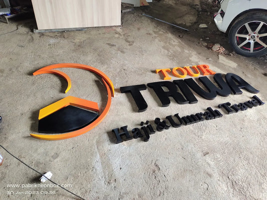 5 Keunggulan Huruf Timbul Non LED untuk Tampilan Bisnis Lebih Premium & Profesional
