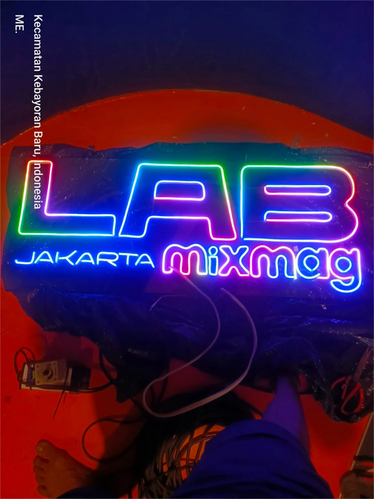 Neon Flex LED untuk Branding | Jenis, Harga, dan Jasa Pembuatan Jakarta