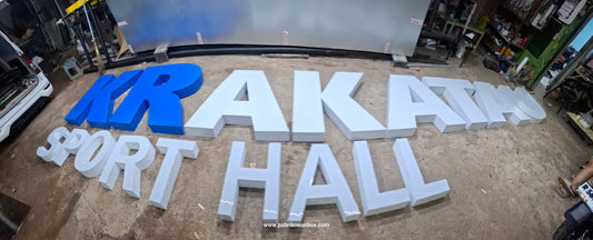 Huruf Timbul Non LED – Signage 3D Elegan | Jakarta