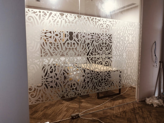Apakah sticker sandblast tahan terhadap panas dan air?