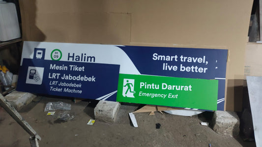 Wayfinding Stasiun Modern: Petunjuk Arah, Signage Digital & Branding Stasiun