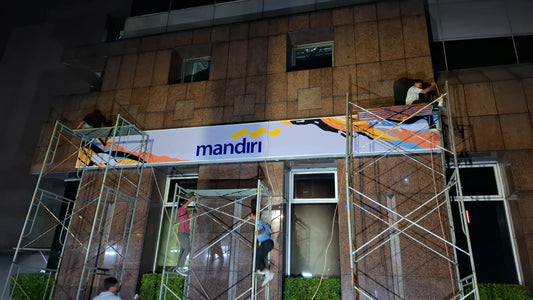 Jasa Pembuatan dan Pemasangan Fascia Sign Bank Berkualitas