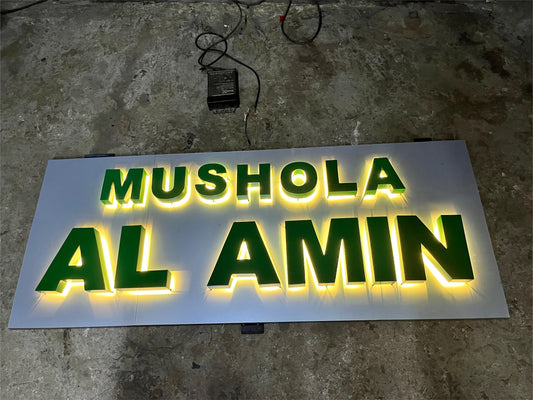 5 Jenis Huruf Timbul Backlight yang Cocok untuk Perusahaan Modern