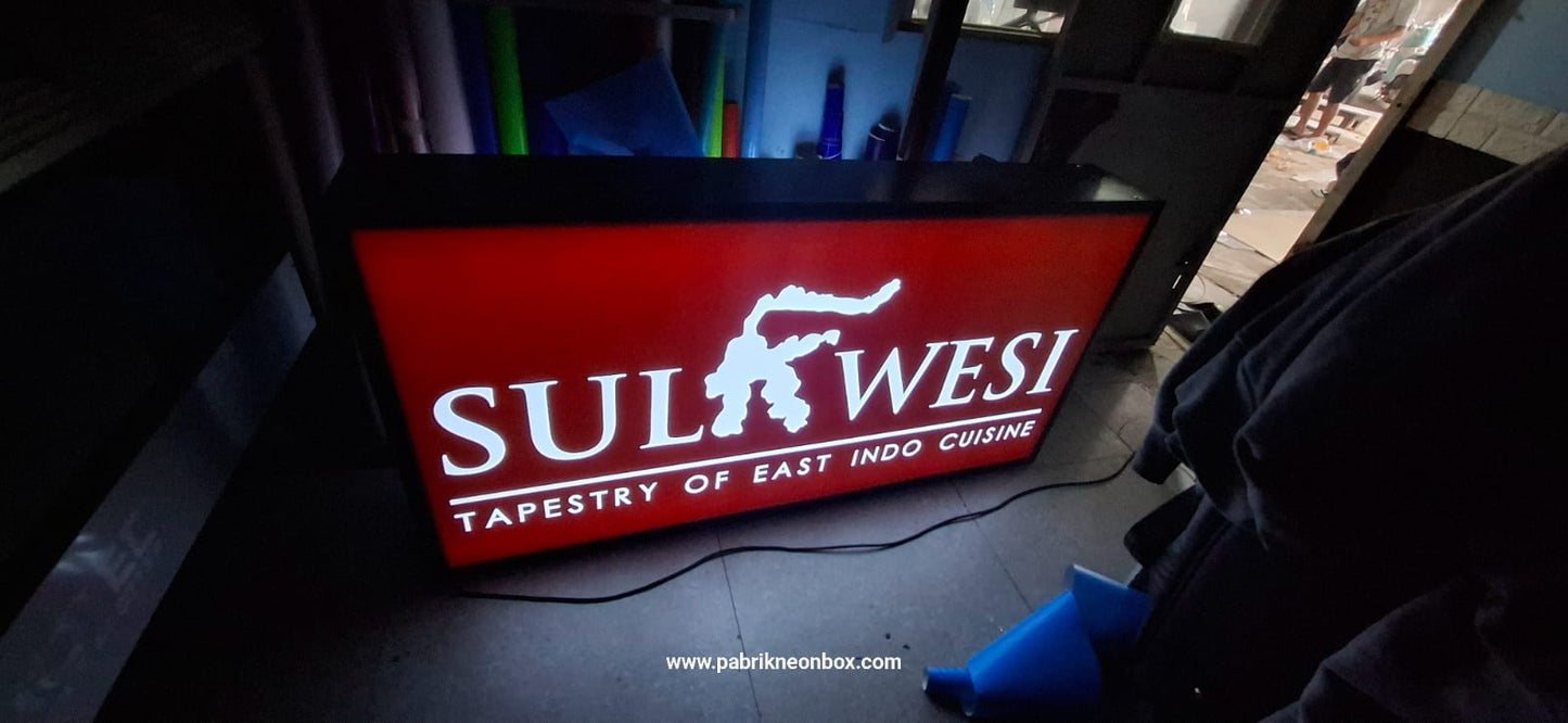 Jasa Pembuatan Neon Box Berkualitas dengan Harga Terjangkau