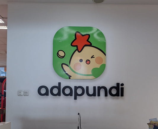 Jasa Huruf Timbul Terdekat | Produksi & Pemasangan