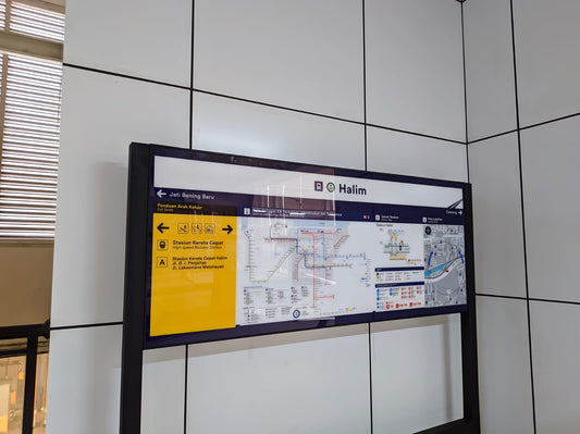 Jasa Wayfinding Penunjuk Arah Gedung dengan Desain Custom