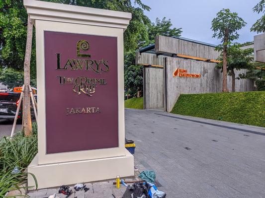 Jual Totem Pylon Sign | Pemasangan Area Jakarta & Sekitarnya