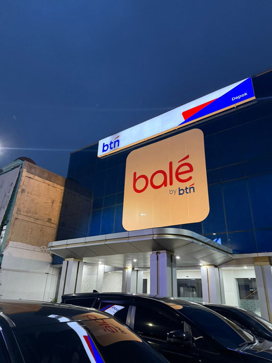 Jasa Pembuatan|pemasangan Neon Box Persegi Panjang