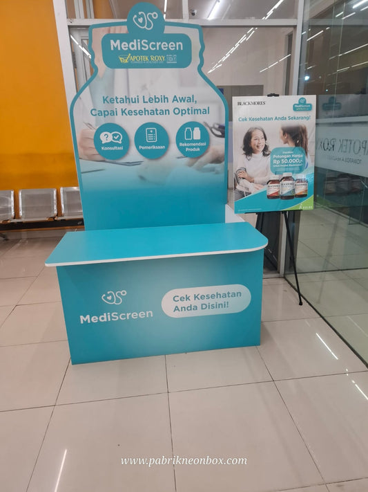 Booth ATM Custom Standar Bank – Harga Kompetitif