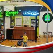 jasa huruf timbul perusahan burger bangor